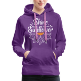 Sunflower - Frauen Premium Hoodie - Purple