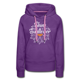 Sunflower - Frauen Premium Hoodie - Purple