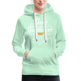 Sunflower - Frauen Premium Hoodie - helles Mintgrün