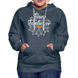 Sunflower - Frauen Premium Hoodie - Jeansblau