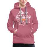 Sunflower - Frauen Premium Hoodie - Malve