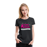 Animals - Frauen Premium T-Shirt - Schwarz