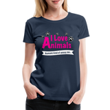 Animals - Frauen Premium T-Shirt - Navy