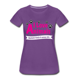 Animals - Frauen Premium T-Shirt - Lila