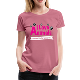 Animals - Frauen Premium T-Shirt - Malve