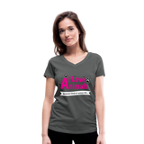 Animals - Frauen Bio-T-Shirt mit V-Ausschnitt von Stanley & Stella - Anthrazit