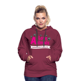 Animals - Frauen Premium Hoodie - Bordeaux