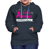 Animals - Frauen Premium Hoodie - Navy