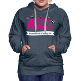 Animals - Frauen Premium Hoodie - Jeansblau