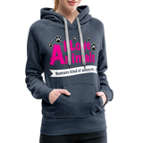 Animals - Frauen Premium Hoodie - Jeansblau