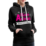 Animals - Frauen Premium Hoodie - Anthrazit