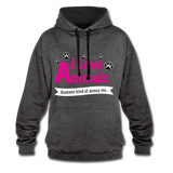 Animals - Frauen Kontrast-Hoodie - Anthrazit/Schwarz