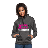 Animals - Frauen Kontrast-Hoodie - Anthrazit/Schwarz