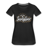 Sunshine - Frauen Premium T-Shirt - Schwarz