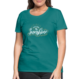 Sunshine - Frauen Premium T-Shirt - Divablau