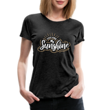 Sunshine - Frauen Premium T-Shirt - Anthrazit