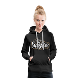 Sunshine - Frauen Premium Hoodie - Schwarz