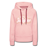 Sunshine - Frauen Premium Hoodie - Kristallrosa