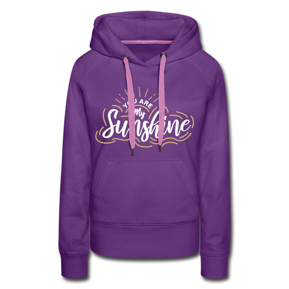 Sunshine - Frauen Premium Hoodie - Purple