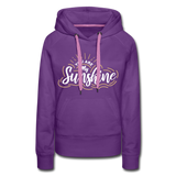 Sunshine - Frauen Premium Hoodie - Purple