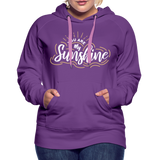 Sunshine - Frauen Premium Hoodie - Purple