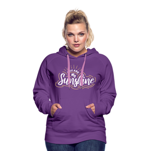 Sunshine - Frauen Premium Hoodie - Purple