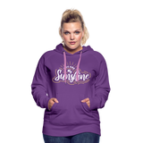 Sunshine - Frauen Premium Hoodie - Purple