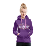 Sunshine - Frauen Premium Hoodie - Purple