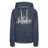 Sunshine - Frauen Premium Hoodie - Jeansblau