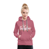 Sunshine - Frauen Premium Hoodie - Malve