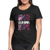 California Color Bars - Frauen Premium T-Shirt - Schwarz