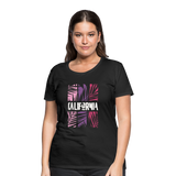 California Color Bars - Frauen Premium T-Shirt - Schwarz