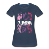 California Color Bars - Frauen Premium T-Shirt - Navy