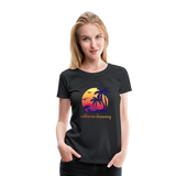 California Dreaming - Frauen Premium T-Shirt - Schwarz