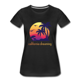 California Dreaming - Frauen Premium T-Shirt - Schwarz