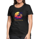 California Dreaming - Frauen Premium T-Shirt - Schwarz