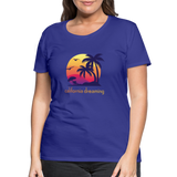 California Dreaming - Frauen Premium T-Shirt - Königsblau