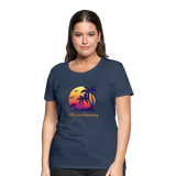 California Dreaming - Frauen Premium T-Shirt - Navy