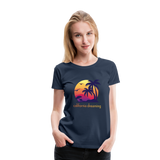 California Dreaming - Frauen Premium T-Shirt - Navy