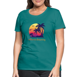 California Dreaming - Frauen Premium T-Shirt - Divablau