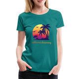 California Dreaming - Frauen Premium T-Shirt - Divablau