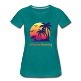 California Dreaming - Frauen Premium T-Shirt - Divablau