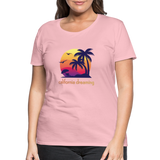 California Dreaming - Frauen Premium T-Shirt - Hellrosa