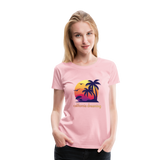 California Dreaming - Frauen Premium T-Shirt - Hellrosa