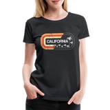 California Sign - Frauen Premium T-Shirt - Schwarz