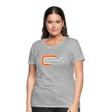 California Sign - Frauen Premium T-Shirt - Grau meliert