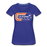 California Sign - Frauen Premium T-Shirt - Königsblau