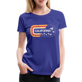 California Sign - Frauen Premium T-Shirt - Königsblau