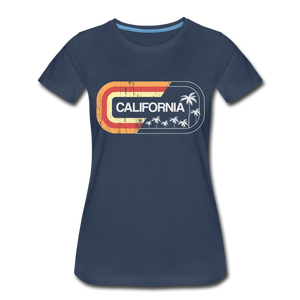 California Sign - Frauen Premium T-Shirt - Navy