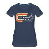 California Sign - Frauen Premium T-Shirt - Navy